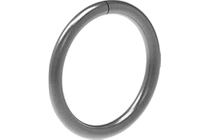 Fenau | Bague | M: 10 mm | Ø extérieur 130 mm | Acier, brut| Eléments de clôture/éléments pour rampes d'escalier en fer forgé/acier - grille de fenêtre