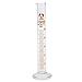Produktbild MagiDeal Glas-Messzylinder Measure Lab Chemielabor Messen Graduierte Professionelle 10ml