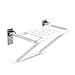 Produktbild LFF- Faltwand Duschstuhl Sitzbank mit Armlehne Faltbare Anti-Rutsch-Bank Badewanne Hocker Sitz