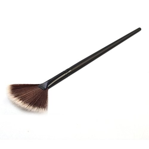 Neverland Slim Fan Makeup Brush Blending Highlighter Face Contour Powder Brush