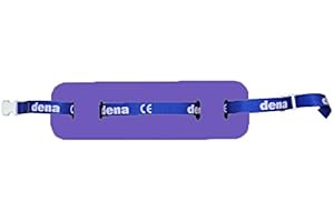 BABYSPLASH Cinturón de natación estrecho para niños pequeños, con cierre de seguridad, 100 cm, correa ajustable de 0 a 4 años, ayuda a la flotabilidad