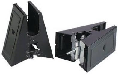 6 Pack Fulton D100 Steel Heavy Duty Sawhorse Brackets - upto 500lbs (100SHB) - 1 Pair per Package by Fulton Corporation