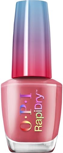 OPI RapiDry™ Smalto ad Asciugatura Rapida - Smalto Rosso, Dry and Dash - Smalto ad Asciugatura Rapida, Vegano, a Prova di Sbavature (9ml)