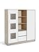 Schardt Wardrobe (3 Doors, Eco Slide)