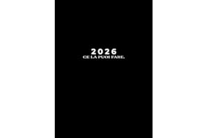 2026: Agenda Settimanale Con Orari | Formato Grande A4 21x29,7 cm | 1 Settimana Su 2 Pagine | 12 Mesi Weekly Planner Con Orario | Calendario ... | Vista Verticale | Ce la puoi fare | Nero
