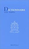 Image de Dictionnaire des papes