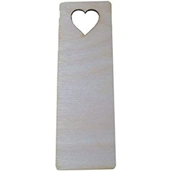 Wooden Bookmark Plain Unpainted Bookmarks Decoupage Craft
