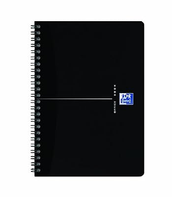 Oxford Office L7MA Cahier à spirale Intégrale 180 pages 148X210 Ligné 90 g