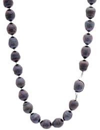 MISAKI corto collar de color morado oscuro Indigo mujer qcunindigoshort