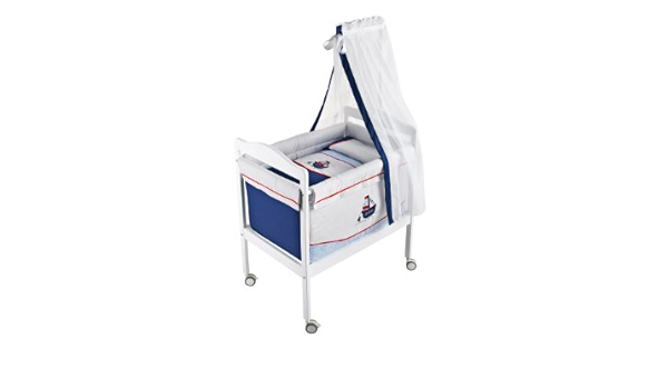 Naf Naf Mini Berceau Carre Textile Et Ciel De Lit Boat Amazon Fr Bebe Et Puericulture