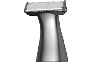 ‎KIBIY Ersatzklinge für Körperrasierer, Scharfe und Sichere Klinge mit R-Winkel Spitzen, Geeignet für Gesicht, Brust, Beinen und Intimbereich, Blade Replacement, Kompatibel mit Kibiy V1131Körperhaartrimmer