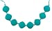 Chew-Choos 'Sweet pea' Silicone Teething Necklace (Tropical Turquoise)