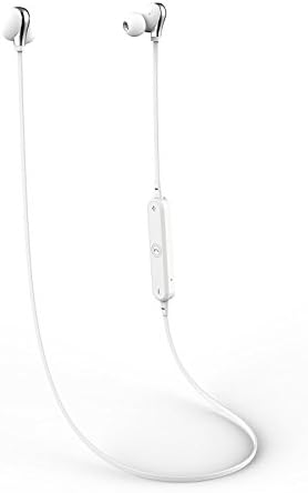 Bluetooth Headphones,AOSANG Bluetooth 4.1 Noice Cancelling Stereo Earphones Wireless Sports Earbuds With Mic-White