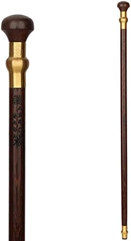 Crutches solid wood chicken wings hand round Defense Plain Jane Walking Cane