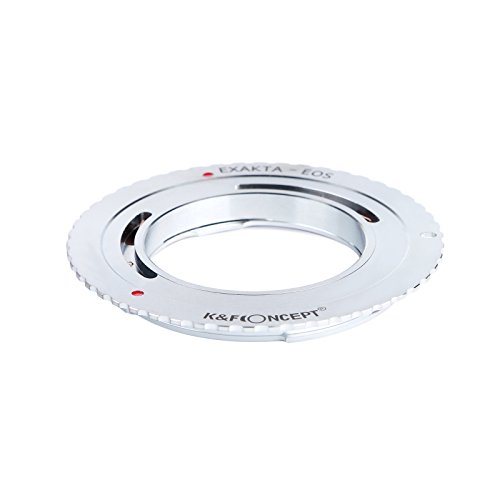 K F Concept Exakta Exa - Canon EF  S  EOS bague d adaptation montage d objectif camera adaptateur 5D Mark II 7D 20D 60D 70D 100D 400D 450D 500D 550D 600D 700D 1000D 1100D ba  onnette Ring EFS Lens Appareil photo de Kiss x T2i T3 XS XTI XSi T1i Rebel