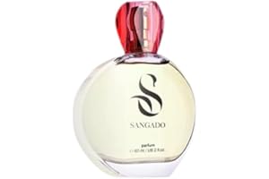 SIGNORINA SALIERI przez SANGADO, Perfumy dla kobiet, 8-10 godzin długotrwałego utrzymywania się, Luksusowy zapach, Kwiatowo - Owocowe, Delikatne francuskie esencje, Ekstra skoncentrowany, 60 ml