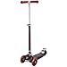 Produktbild WORX Kinder Movemax Kids Scooter Black Schwarzrot, 63-85cm