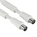 Produktbild Hama Antennen-Kabel mit Ferritkernen 90 dB 15 m weiß