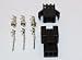 Produktbild XJD JST/SM-R/P 3 Pin Stecker/Buchse Stecksystem inkl. Buchsen/Kontakt, M und F, 5 Pärchen/Pckg