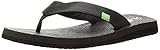 sanukehl brucel d6 anwendungsgebiete Colour: Black Sanuk 1096330, Damen Sandalen, Schwarz - Schwarz - Größe: 37 EU