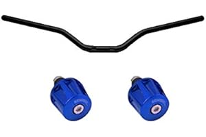 ACCOSSATO Manillar de aluminio barnizado"Glow-Blow", color negro, Ducati>Monster 620 / Dark 620cc (2006)