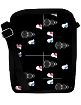 Snoogg , Damen Umhängetasche mehrfarbig multi