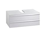 Cavadore Waschtisch Sleek 09 / Moderner Unterschrank für...