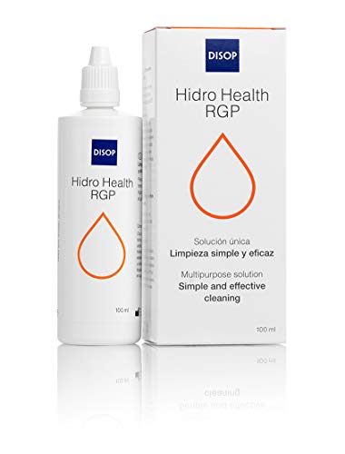 Hidro Health RGP Solución Única para Lentes Rígidas Permeables al Gas en 1 solo Producto - 100 ml
