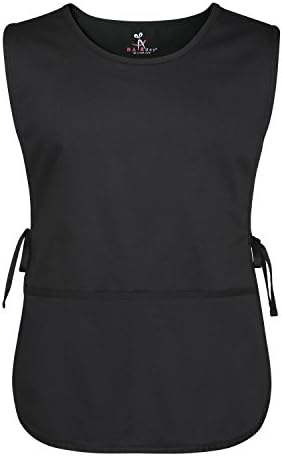 Hairday Professional Cobbler Apron - 100% Cotton Apron with 2 Pocket, Adjustable Tie - Universal Black Color (Regular (29 Inch Wide))