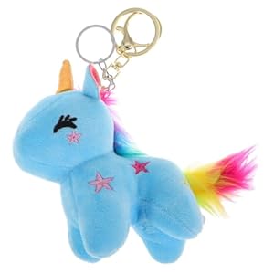 PACKOVE de Peluche Unicornio Azul