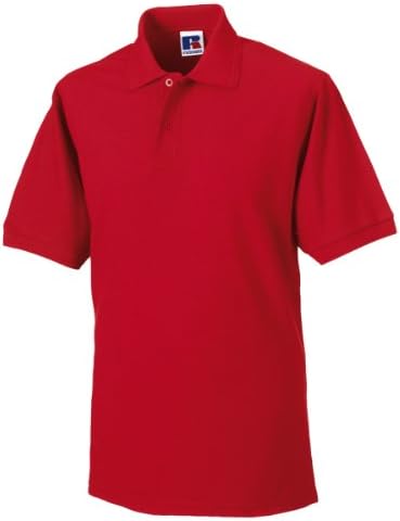 Russell hard polo classic red XL