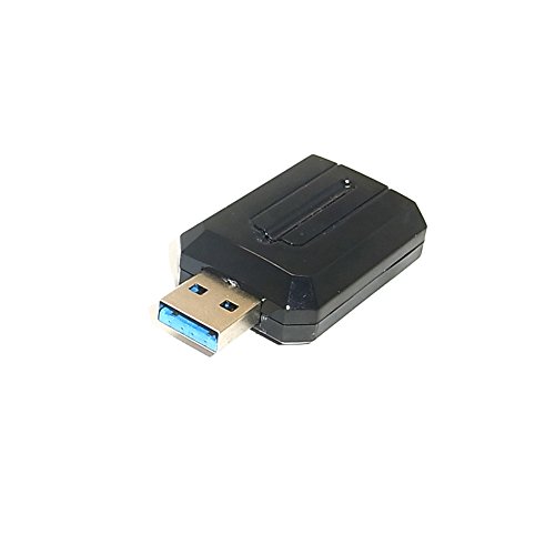 Sienoc USB 3.0 Adapter USB auf zu to SATA III I Netzteil LED Leuchten High-Speed Dongle - 2