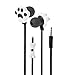 Produktbild Yowablo Kopfhörer Ohrhörer Headset schöne niedliche Cartoon cat paw 3,5 mm in-Ohr kopfhörer mit mikrofon ( Schwarz )