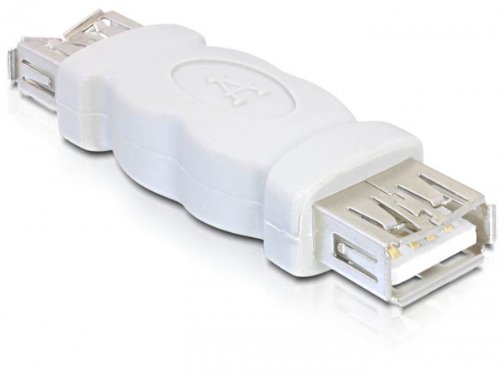 DELOCK Adapter USB A/A Bu/Bu