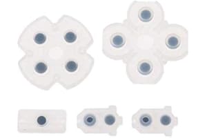 GGZONE Leitfähiges Gummi-Pad Ersatz für PS4 3GEN PS4 Pro PS4 Slim Controller JDS-030 JDS-040