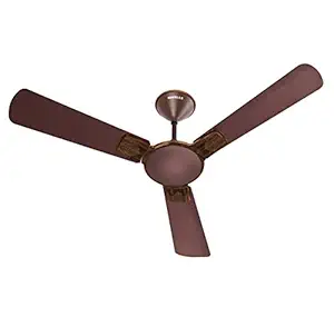 Havells Enticer Art Heritage 1200mm Decorative, Dust Resistant, High Power in Low Voltage (HPLV), High Speed Ceiling Fan (Espresso Brown Copper)