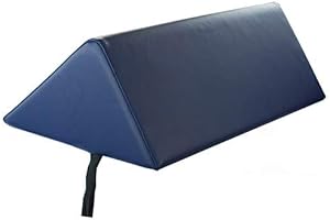 PORTA LITE INNOVATION IN THERAPY Skin-Touch® Luxurious PU Upholstery Premium Quality Massage Table Bolster Support Cushions-Carry Handle-Selection of Colours/Sizes-Wedge Navy