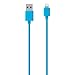 Belkin - Câble Lightning Charge/Sync pour iPhone et iPad - 1,2m - Compatible iPhone 8/8+ et iPhone X - Bleu (Certifié MFi)