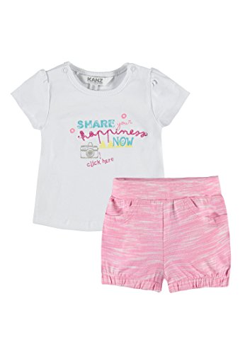 Kanz Baby-Mädchen Bekleidungsset T-Shirt 1/4 Arm + Short - 3
