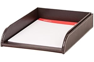 ‎ECLAT SKINCARE Via Monte Briefablage in Dunkelbraun