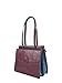 Produktbild Giudi ® Handtasche Damen Echtleder Rot Blau Bordeaux Henkel-Tasche Schultertasche Mit Reisverschluss Vielen Fächern Elegant Designer Jetsetter Luxus Trend Hochwertig Ökoleder Nachhaltig