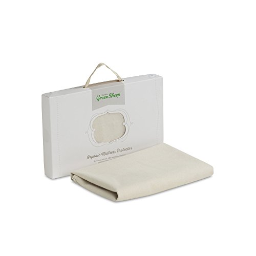 The Little Green Sheep Organic Waterproof Mattress Protector (To Fit Stokke Crib)