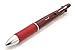 Produktbild Zebra B4SA3 Clip-on multi 1000E 0.7mm Multifunctional Pen (0.7mm Black, Blue, Green and Red + 0.5mm mechanical pencil) - Burgundy Barrel
