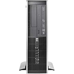 HP Elite 8300 - Ordenador de sobremesa (Intel Core i7-3770, 8GB de RAM, Disco SSD 240GB + 500GB HDD, Lector DVD, Windows 10 Pro ES 64) - Negro (Reacondicionado)