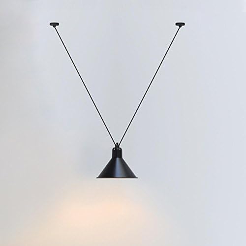 Hanging Ceiling Light of Post Modern Leuchters Creative Combination Way Galvanic Decorative Coat of Anstriches Nordic Light, E27 (Bulb Not Included), Black , Einzelles Licht
