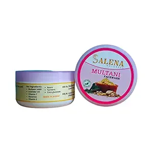 Salena Naturals Multani Mitti Facewash An Ayurvedic 100% chemical free daily skin care solution