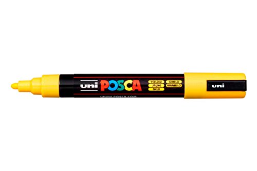 UNI POSCA punta media giallo
