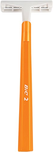 BIC 2 Sensitive Men's Razors - Twin Blade - 2 Packs of 10 Razors (20 Total) - Non-Refillable Razors with Stainless Steel… - Image 4