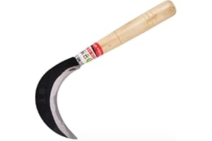 FINPAN Jardinage en acier japonais en forme de faucille pour bonsaï de fleurs NO.2188