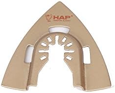 Harpow 20pcs Brazed Carbide Triangular Grinding Rasp Blades,oscillating Blades,Multitool Blades,Power Tool Saw Blades,fits Fein Bosch Craftsman Rockwell Einhell Westfalia Ferm Pro-Line Matrix Tools